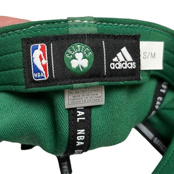 Boston Celtics Hat Adidas Small Medium/Small - Picture 4 of 4